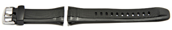 Genuine Casio Black Resin Watch Strap WVA-430,WVA-470 