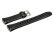 Genuine Casio Black Resin Watch Strap WVA-430,WVA-470