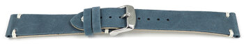 Dark Blue Leather Quick release Watch Strap model Fresh...