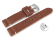 Very Soft Brown Leather Quick release Watch Strap model Bari 20mm 22mm 24mm 26mm