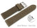 Quick release Watch Strap Berlin Genuine leather Soft Vintage old brown 18mm 20mm 22mm