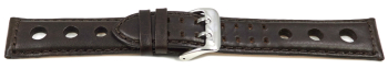 Quick release Watch Strap Genuine leather perforated...