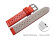 Quick release Watch Strap genuine leather Style red 16mm 18mm 20mm 22mm