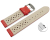 Quick release Watch Strap genuine leather Style red 16mm 18mm 20mm 22mm