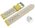 Quick release Watch Strap genuine leather Style yellow 16mm 18mm 20mm 22mm