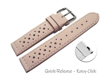Quick release Watch Strap genuine leather Style light...