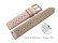 Quick release Watch Strap genuine leather Style light pink 16mm 18mm 20mm 22mm
