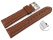 Quick release Watch Strap Genuine grained leather light brown wN 18mm 20mm 22mm 24mm 26mm 28mm