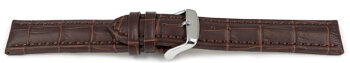 Quick release Watch Strap Genuine leather Croco print...