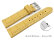 Quick release Watch Strap Genuine leather Croco print yellow 18mm 20mm 22mm 24mm