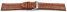 Quick release Watch Strap Genuine leather Croco print light brown 18mm 20mm 22mm 24mm 26mm 28mm
