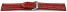 Quick release Watch Strap Genuine leather Croco print red 18mm 20mm 22mm 24mm 26mm 28mm