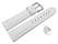 Quick release Watch Strap Genuine leather Croco print white 18mm 20mm 22mm 24mm 26mm 28mm