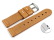 Quick release Watch Strap Genuine saddle leather Ranger light brown XL