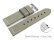 Quick release Watch Strap Genuine saddle leather Ranger gray 18mm 20mm 22mm 24mm