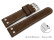 Quick release Watch Strap Genuine water buffalo vintage brown 20mm 22mm 24mm