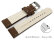 Quick release Watch Strap Genuine water buffalo vintage brown 20mm 22mm 24mm