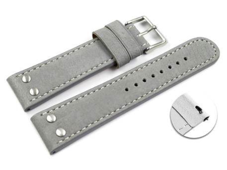 Quick release Watch Strap Genuine water buffalo vintage...