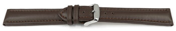 XL Quick release Watch Strap Genuine leather Smooth brown...
