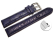 Quick release Watch Strap genuine ostrich leather dark blue 18mm 20mm 22mm 24mm