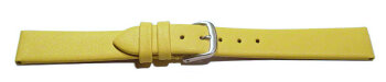 Quick release Watch Strap genuine leather Business yellow 12mm 14mm 16mm 18mm 20mm 22mm