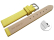 Quick release Watch Strap genuine leather Business yellow 12mm 14mm 16mm 18mm 20mm 22mm