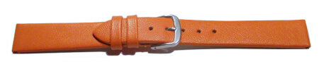 Quick release Watch Strap genuine leather Business orange 12mm 14mm 16mm 18mm 20mm 22mm