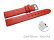 Quick release Watch Strap genuine leather Business red 12mm 14mm 16mm 18mm 20mm 22mm