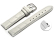 Quick release Watch Strap White Coloured Croc Grained Genuine Leather 12mm 14mm 16mm 18mm 20mm 22mm