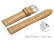 Quick release Watch Strap Sand Coloured Croc Grained Genuine Leather 12mm 14mm 16mm 18mm 20mm 22mm