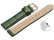 Quick release Watch Strap Green Coloured Croc Grained Genuine Leather 12mm 14mm 16mm 18mm 20mm 22mm