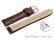 Quick release Watch Strap Dark Brown Coloured Croc Grained Genuine Leather 12mm 14mm 16mm 18mm 20mm 22mm
