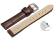 Quick release Watch Strap Bordeaux Coloured Croc Grained Genuine Leather 12mm 14mm 16mm 18mm 20mm 22mm