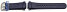 Watch strap Casio for Baby-G - BG-1001-2CV, rubber, dark-blue