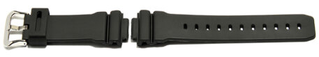 Watch strap Casio f. DW-9051,G-2200,G-2210,DW-004,DW-003, rubber,black