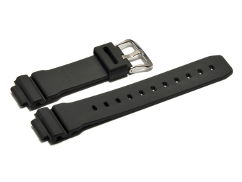 Watch strap Casio f. DW-9051,G-2200,G-2210,DW-004,DW-003, rubber,black