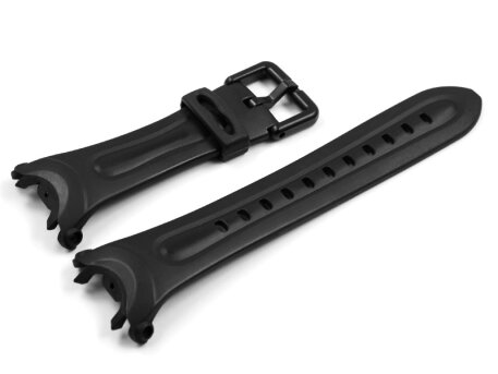 Watch strap Casio Baby-G BGF-130, rubber, black