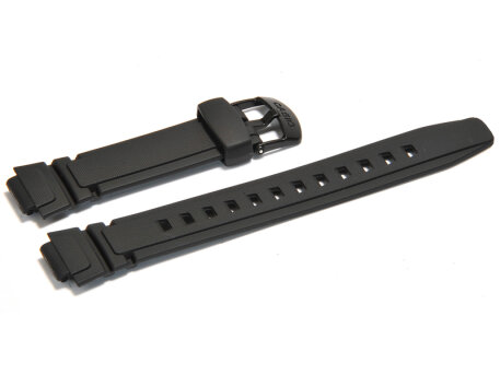 Watch strap Casio for AQ-180W, W-213, rubber, black