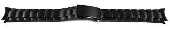 Genuine Casio Black Stainless Steel Watch Strap Bracelet...