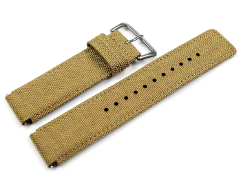 Genuine Casio G-Steel Beige Cloth Watch Strap for GST-B300E GST-B300 GST-B300SD