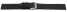 Vegan Cork Black Watch Strap 18mm Steel