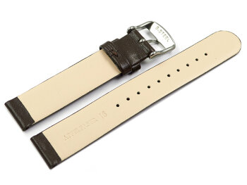 Vegan Apple Fibre Dark Brown Watch Strap 12mm 14mm 16mm 18mm 20mm 22mm