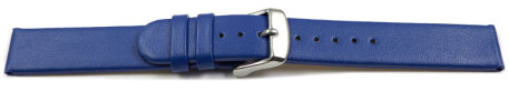 Vegan Apple Fibre Blue Watch Strap 20mm Steel