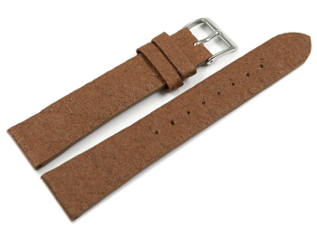 Vegan Pineapple Watch Strap Light Brown 14mm 16mm 18mm...