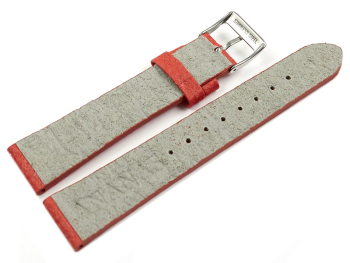 Vegan Pineapple Watch Strap Red 14mm 16mm 18mm 20mm 22mm