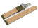 Vegan Cork Foldover Clasp Avocado Watch Strap 12mm 14mm 16mm 18mm 20mm 22mm