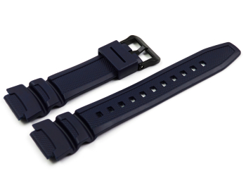 Genuine Casio Replacement Blue Resin Watch Strap W-218H...