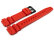 Genuine Casio Replacement Red Resin Watch Strap W-218H W-214H