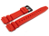 Genuine Casio Replacement Red Resin Watch Strap W-218H W-214H