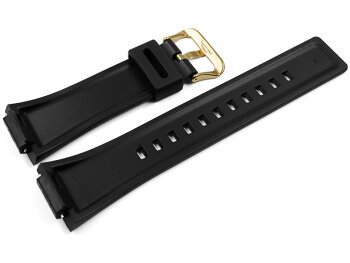 Casio Black Resin Watch Strap for GM-110G GM-110G-1A9